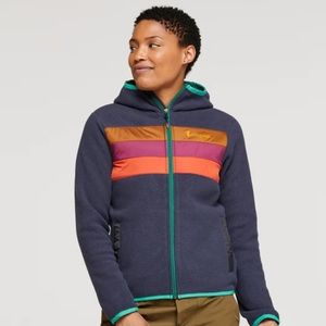 NWT Teca Fleece Hooded Full-Zip Jacket - Women's